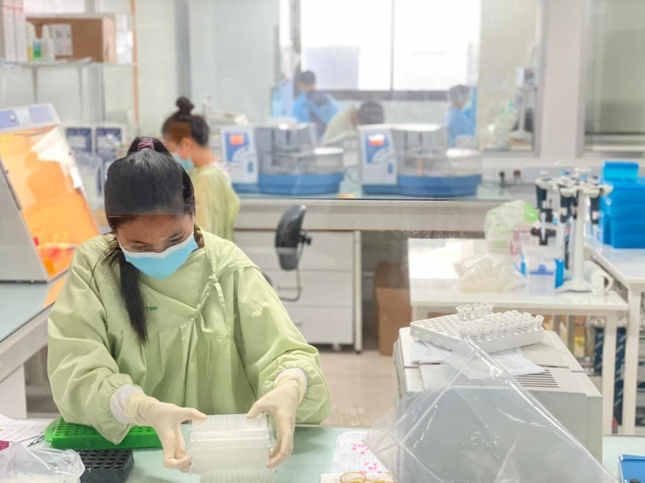 The Institut Pasteur du Cambodge (IPC) reached 500K Covid-19 test