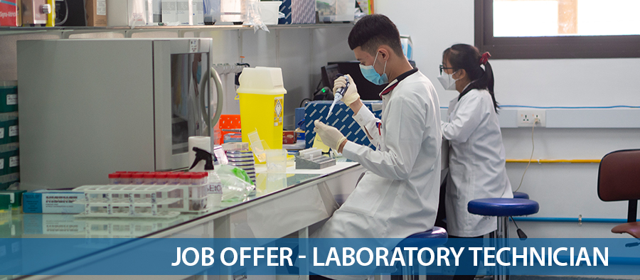 One Laboratory Technician for the Medical Biology Laboratory