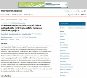 As part of an international scientific consortium, Zikalliance, the Virology and Medical and Veterinary Entomology Units studied the transmission of the Zika Virus worldwide and in Cambodia.