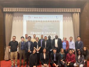Two scientists from Institut Pasteur du Cambodge attending the Pasteur Japan Symposium 2022
