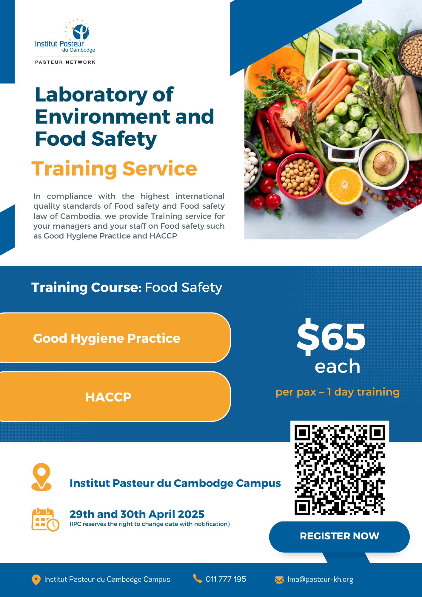 Building a Safer Food System: Training on Good Hygiene Practices and HACCP Standards